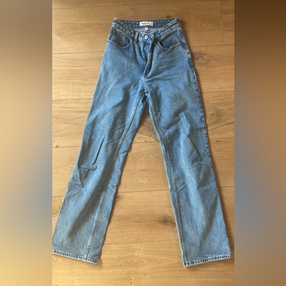 Abercrombie & Fitch Light Blue High Rise Jeans